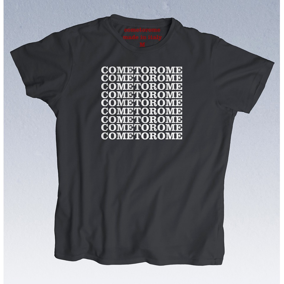 Come To Rome Black and White Men T-Shirt